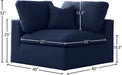 Serene Linen Fabric Deluxe Cloud Corner Chair - Sterling House Interiors