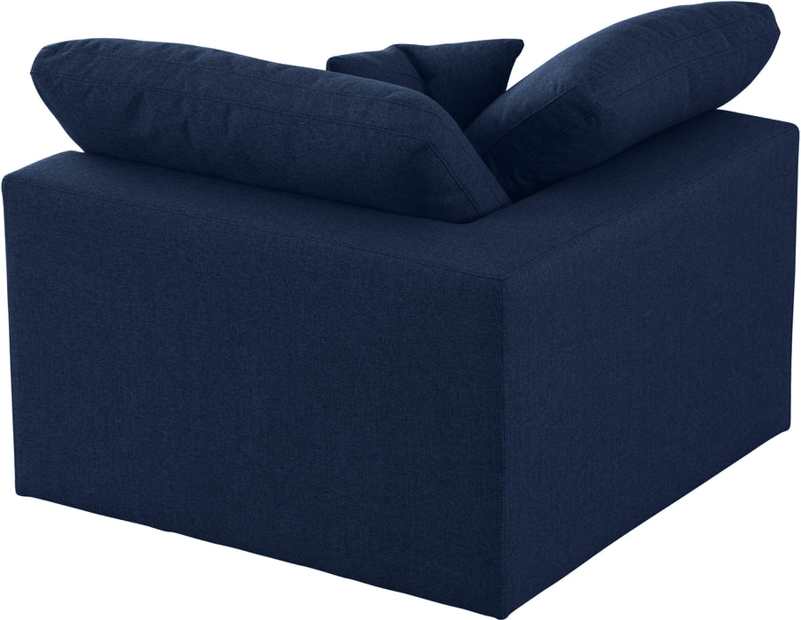 Serene Linen Fabric Deluxe Cloud Corner Chair - Sterling House Interiors