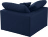 Serene Linen Fabric Deluxe Cloud Corner Chair - Sterling House Interiors