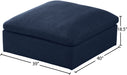 Serene Linen Fabric Deluxe Cloud Ottoman - Sterling House Interiors