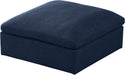 Serene Linen Fabric Deluxe Cloud Ottoman - Sterling House Interiors