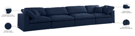 Serene Linen Fabric Deluxe Cloud Modular Sofa - Sterling House Interiors