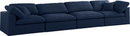 Serene Linen Fabric Deluxe Cloud Modular Sofa - Sterling House Interiors