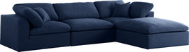 Serene Linen Fabric Deluxe Cloud Modular Sectional - Sterling House Interiors