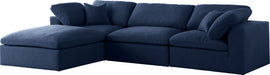 Serene Linen Fabric Deluxe Cloud Modular Sectional - Sterling House Interiors