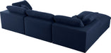 Serene Linen Fabric Deluxe Cloud Modular Sectional - Sterling House Interiors