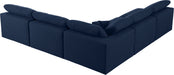 Serene Linen Fabric Deluxe Cloud Modular Sectional - Sterling House Interiors
