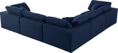 Serene Linen Fabric Deluxe Cloud Modular Sectional - Sterling House Interiors