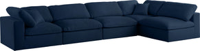 Serene Linen Fabric Deluxe Cloud Modular Sectional - Sterling House Interiors