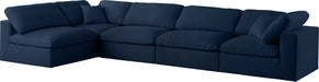 Serene Linen Fabric Deluxe Cloud Modular Sectional - Sterling House Interiors