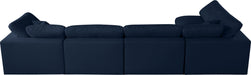 Serene Linen Fabric Deluxe Cloud Modular Sectional - Sterling House Interiors
