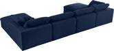 Serene Linen Fabric Deluxe Cloud Modular Sectional - Sterling House Interiors
