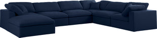 Serene Linen Fabric Deluxe Cloud Modular Sectional - Sterling House Interiors
