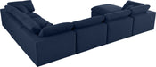 Serene Linen Fabric Deluxe Cloud Modular Sectional - Sterling House Interiors