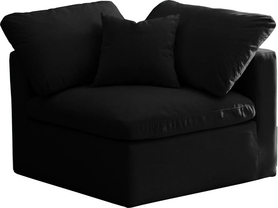 Plush Velvet Standard Cloud Modular Corner Chair - Sterling House Interiors