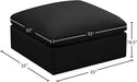 Plush Velvet Standard Cloud Modular Ottoman - Sterling House Interiors