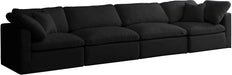 Plush Velvet Standard Cloud Modular Sofa - Sterling House Interiors
