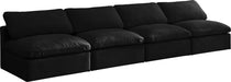 Plush Velvet Standard Cloud Modular Sofa - Sterling House Interiors