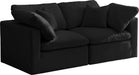Plush Velvet Standard Cloud Modular Sofa - Sterling House Interiors