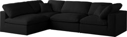 Plush Velvet Standard Cloud Modular Sectional - Sterling House Interiors