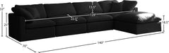 Plush Velvet Standard Cloud Modular Sectional - Sterling House Interiors