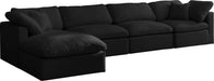Plush Velvet Standard Cloud Modular Sectional - Sterling House Interiors