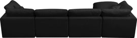 Plush Velvet Standard Cloud Modular Sectional - Sterling House Interiors
