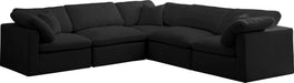 Plush Velvet Standard Cloud Modular Sectional - Sterling House Interiors