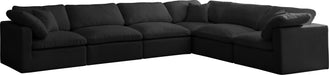 Plush Velvet Standard Cloud Modular Sectional - Sterling House Interiors