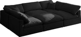 Plush Velvet Standard Cloud Modular Sectional - Sterling House Interiors