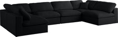 Plush Velvet Standard Cloud Modular Sectional - Sterling House Interiors