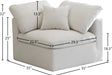 Plush Velvet Standard Cloud Modular Corner Chair - Sterling House Interiors