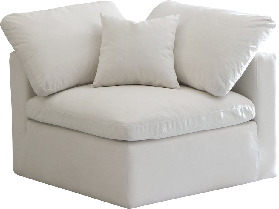 Plush Velvet Standard Cloud Modular Corner Chair - Sterling House Interiors