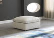 Plush Velvet Standard Cloud Modular Ottoman - Sterling House Interiors