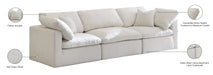 Plush Velvet Standard Cloud Modular Sofa - Sterling House Interiors