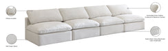 Plush Velvet Standard Cloud Modular Sofa - Sterling House Interiors