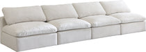 Plush Velvet Standard Cloud Modular Sofa - Sterling House Interiors