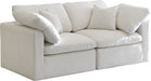 Plush Velvet Standard Cloud Modular Sofa - Sterling House Interiors