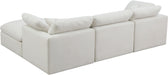 Plush Velvet Standard Cloud Modular Sectional - Sterling House Interiors