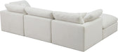 Plush Velvet Standard Cloud Modular Sectional - Sterling House Interiors
