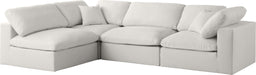 Plush Velvet Standard Cloud Modular Sectional - Sterling House Interiors