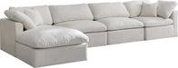 Plush Velvet Standard Cloud Modular Sectional - Sterling House Interiors