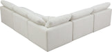 Plush Velvet Standard Cloud Modular Sectional - Sterling House Interiors