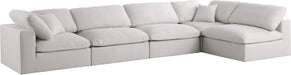 Plush Velvet Standard Cloud Modular Sectional - Sterling House Interiors