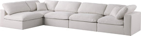Plush Velvet Standard Cloud Modular Sectional - Sterling House Interiors