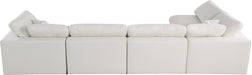 Plush Velvet Standard Cloud Modular Sectional - Sterling House Interiors