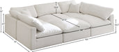 Plush Velvet Standard Cloud Modular Sectional - Sterling House Interiors