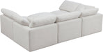 Plush Velvet Standard Cloud Modular Sectional - Sterling House Interiors