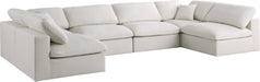 Plush Velvet Standard Cloud Modular Sectional - Sterling House Interiors