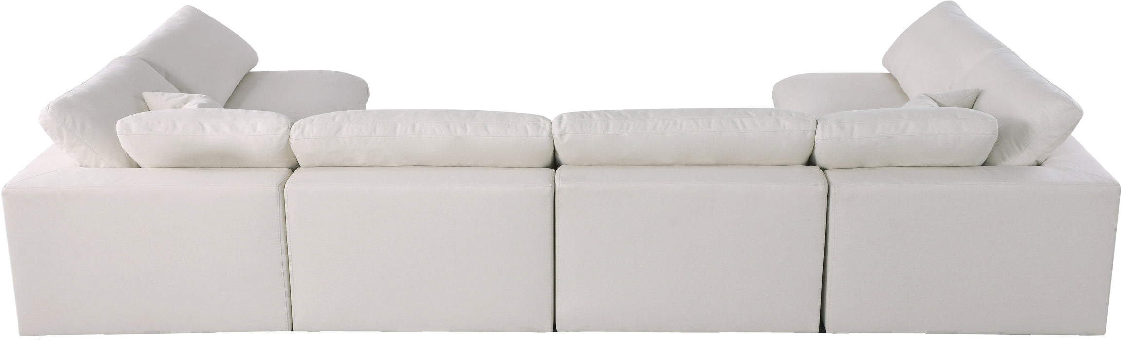 Plush Velvet Standard Cloud Modular Sectional - Sterling House Interiors